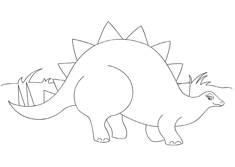 Dinosaur Coloring Pages 25